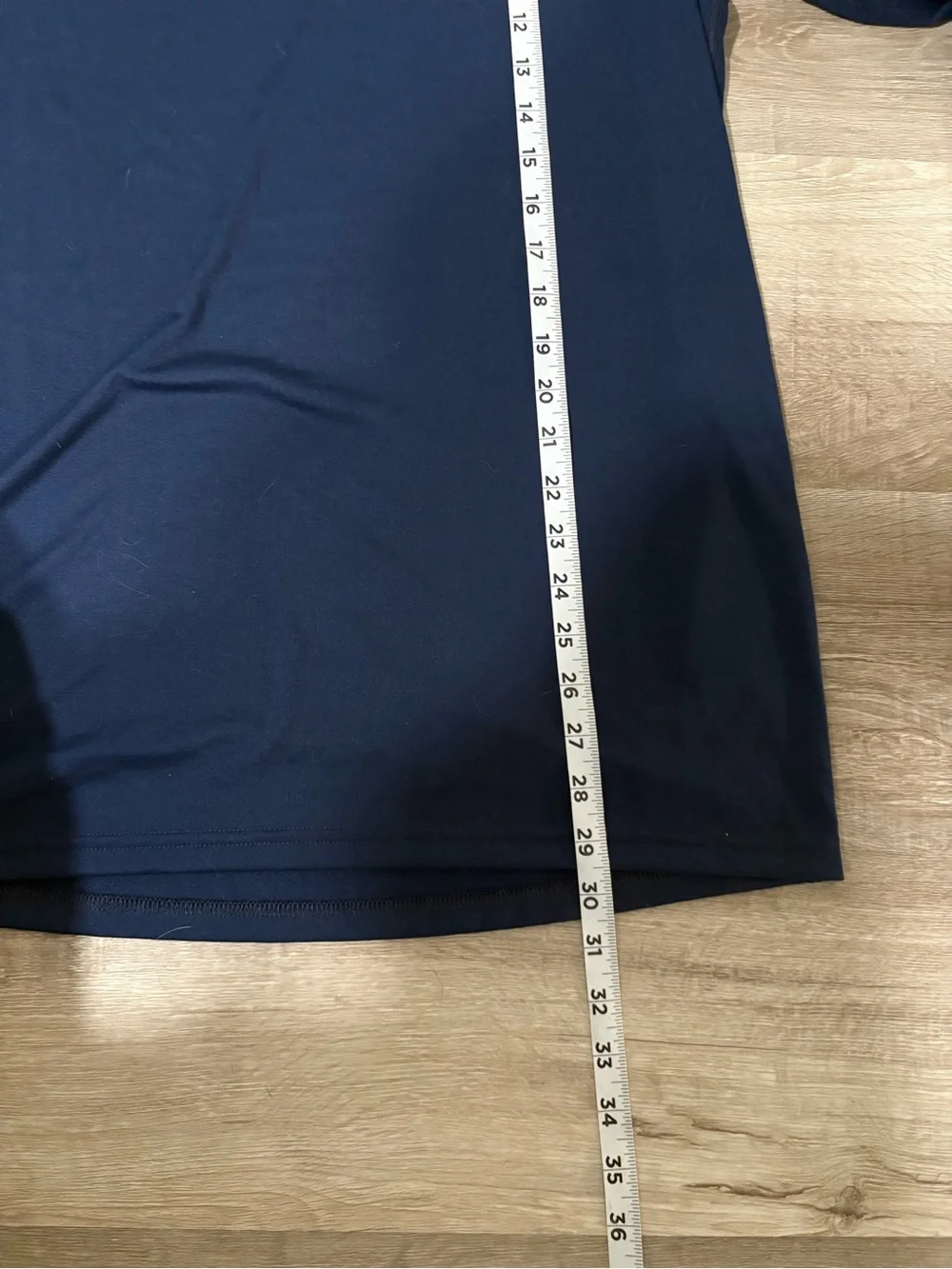 Adidas Men’s Navy Long Sleeve Performance Shirt